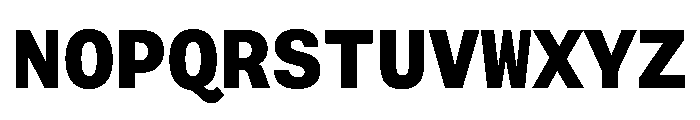 FAIRESprigSansMono Black Instance Font UPPERCASE