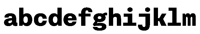 FAIRESprigSansMono Black Instance FONT
