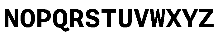 FAIRESprigSansMono Bold Instance Font UPPERCASE