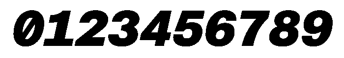 FAIRESprigSansMono SuperItalic Instance Font OTHER CHARS
