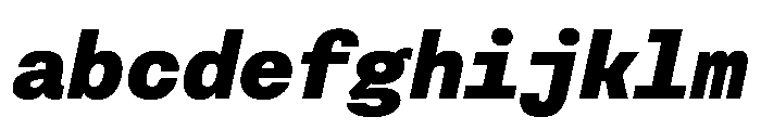 FAIRESprigSansMono SuperItalic Instance FONT