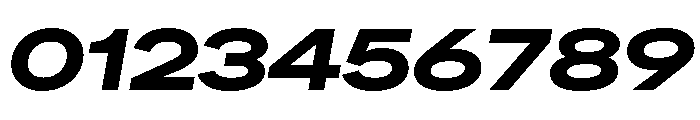 FactorA Black100Italic Font OTHER CHARS