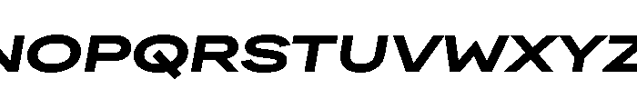 FactorA Black100Italic Font UPPERCASE