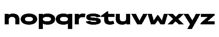 FactorA Black100 Font LOWERCASE