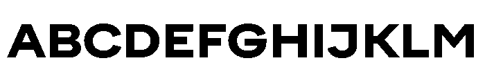 FactorA Black35 Font UPPERCASE
