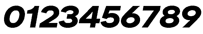 FactorA Black35Italic Font OTHER CHARS