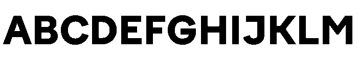 FactorA Black Font UPPERCASE