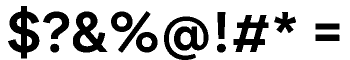 FactorA Bold 8c0c140c Font OTHER CHARS