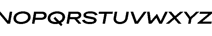 FactorA Bold100Italic Font UPPERCASE