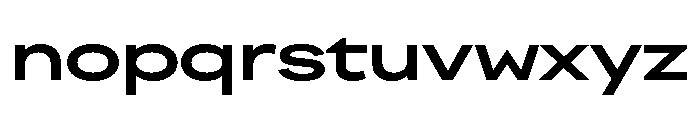 FactorA Bold100 Font LOWERCASE