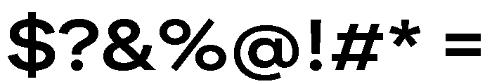 FactorA Bold35 Font OTHER CHARS
