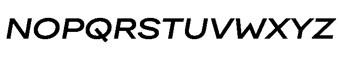 FactorA Bold65Italic Font UPPERCASE