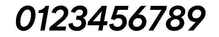 FactorA BoldItalic Font OTHER CHARS