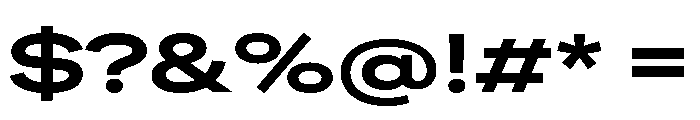 FactorA Extrabold100 Font OTHER CHARS