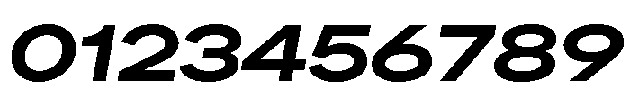 FactorA Extrabold100Italic Font OTHER CHARS