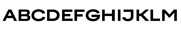 FactorA Extrabold65 Font UPPERCASE