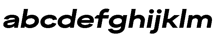 FactorA Extrabold65Italic FONT