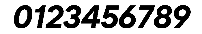 FactorA ExtraboldItalic Font OTHER CHARS