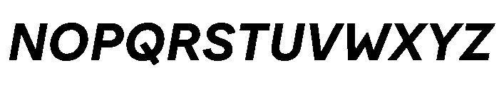 FactorA ExtraboldItalic Font UPPERCASE