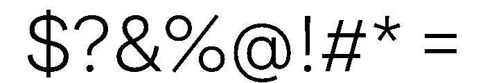 FactorA Light C55e3fa9 Font OTHER CHARS
