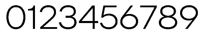 FactorA Light35 Font OTHER CHARS