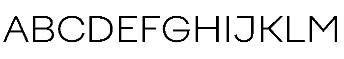 FactorA Light35 Font UPPERCASE