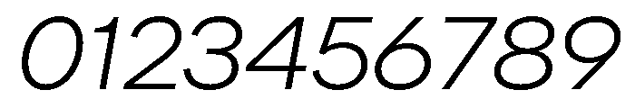 FactorA Light35Italic Font OTHER CHARS