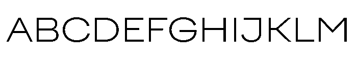 FactorA Light65 Font UPPERCASE