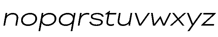 FactorA Light65Italic Font LOWERCASE