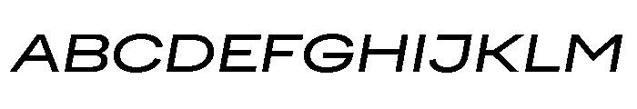 FactorA Medium100Italic Font UPPERCASE