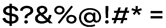 FactorA Medium35 Font OTHER CHARS