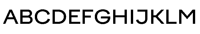 FactorA Medium35 Font UPPERCASE