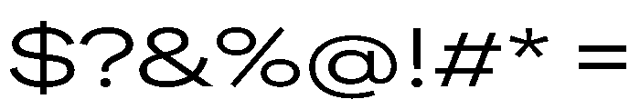 FactorA Regular100 Font OTHER CHARS