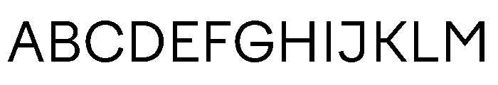 FactorA Regular Font UPPERCASE