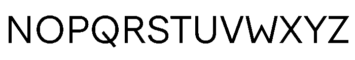 FactorA Regular Font UPPERCASE
