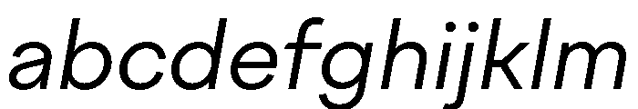 FactorA RegularItalic FONT