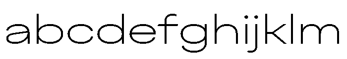 FactorA Ultralight100 FONT
