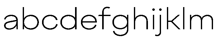 FactorA Ultralight35 FONT