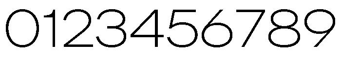 FactorA Ultralight65 Font OTHER CHARS
