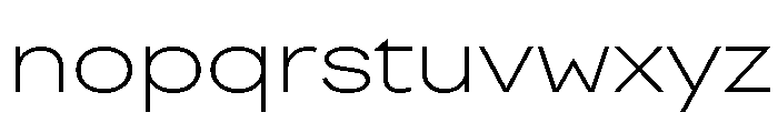 FactorA Ultralight65 Font LOWERCASE