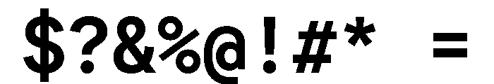 FactorAMono Bold Font OTHER CHARS