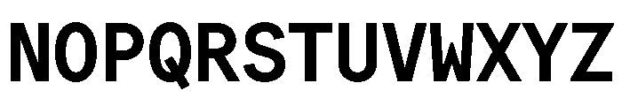 FactorAMono Bold Font UPPERCASE