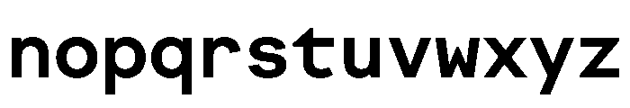 FactorAMono Bold Font LOWERCASE