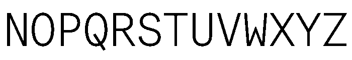 FactorAMono Light Font UPPERCASE