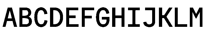FactorAMono Medium Font UPPERCASE