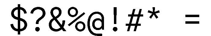 FactorAMono Regular Font OTHER CHARS