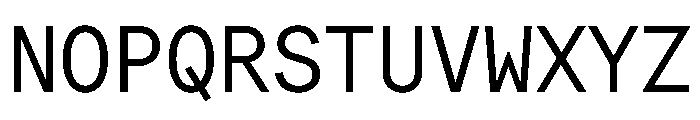 FactorAMono Regular Font UPPERCASE