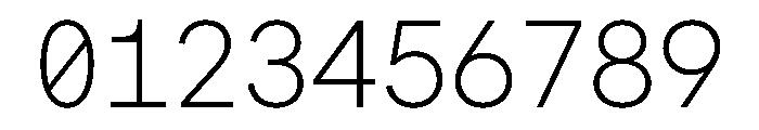 FactorAMono Ultralight Font OTHER CHARS