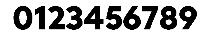 FactorB Black Font OTHER CHARS