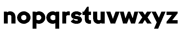 FactorB Black Font LOWERCASE
